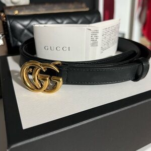 Gucci Marmont Thin Belt